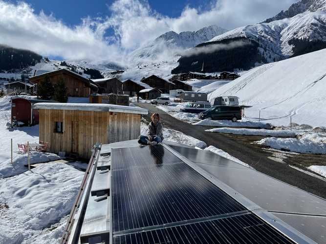 Solaranlage angeschlossen